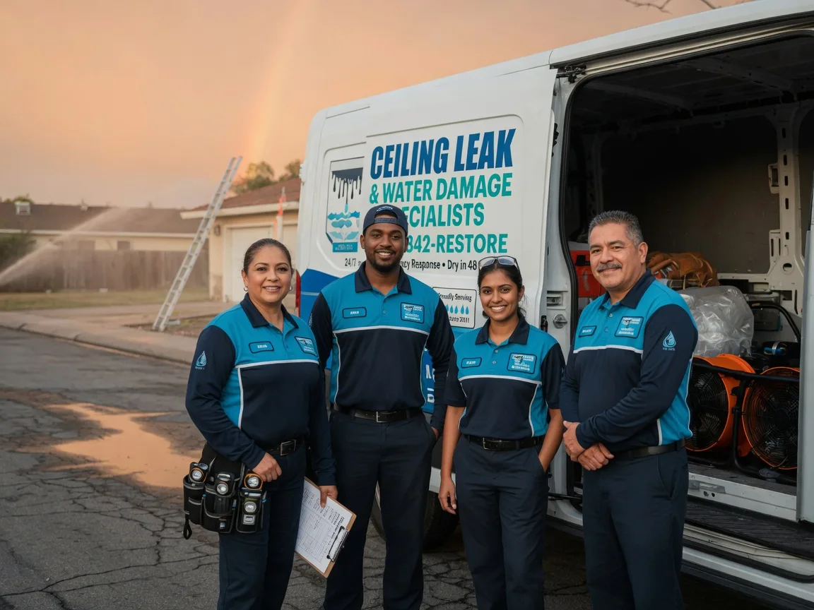 Ceiling Leak Cleanup company in Fremont, CA